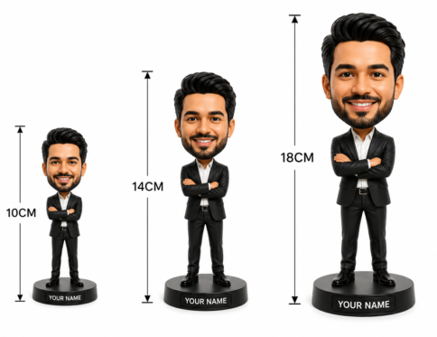 Custom Bobble Head Miniature (10cm, 14cm & 18cm)