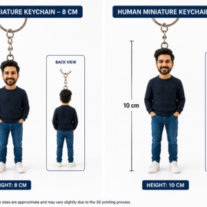 Human Miniature Keychain (8cm & 10cm)