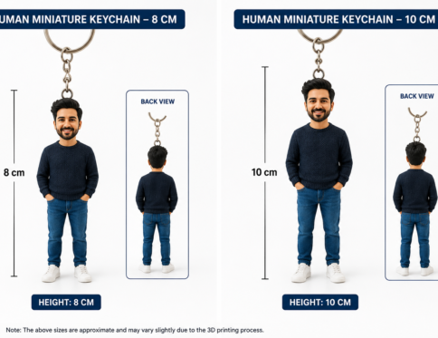 Human Miniature Keychain (8cm & 10cm)