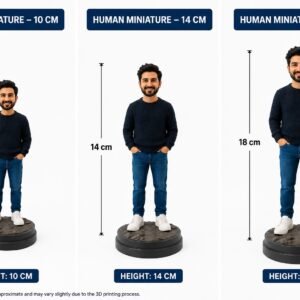 Realistic Human Miniature (10cm, 14cm & 18cm)