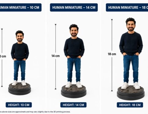 Realistic Human Miniature (10cm, 14cm & 18cm)