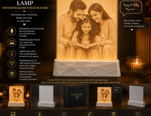 Lithophane Lamp with Voice