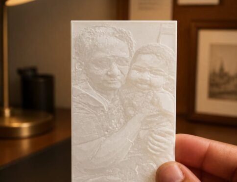 Lithophane Wallet Card