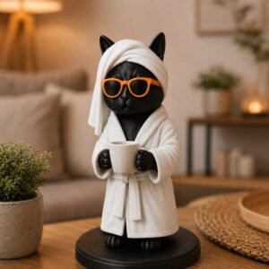 spa cat, cat lover, pet lover