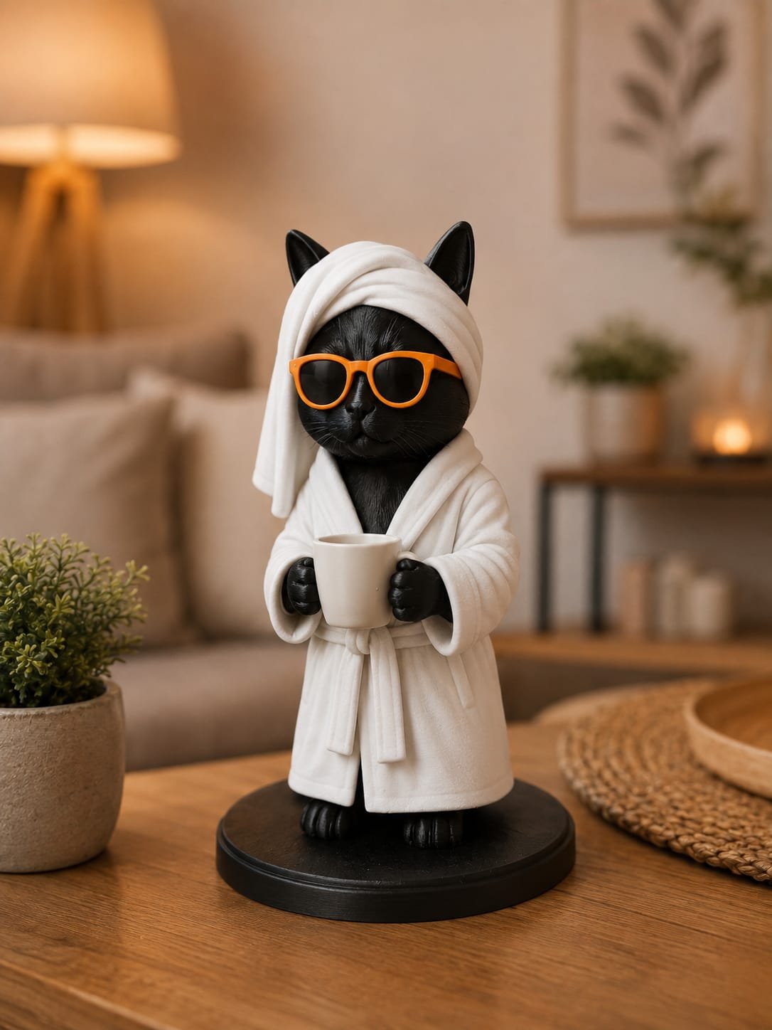 spa cat, cat lover, pet lover