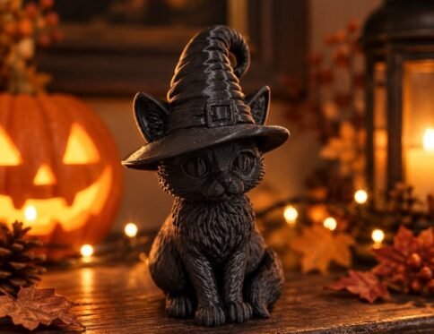 witch cat halloween